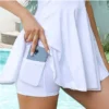 Wholesale Active Clothing Women's Yoga Jumpsuit Tennis Dress with Pockets Suppliers