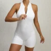 Women Gym Workout Jumpsuit Shorts Spark Athletic Clothing Manufacturers