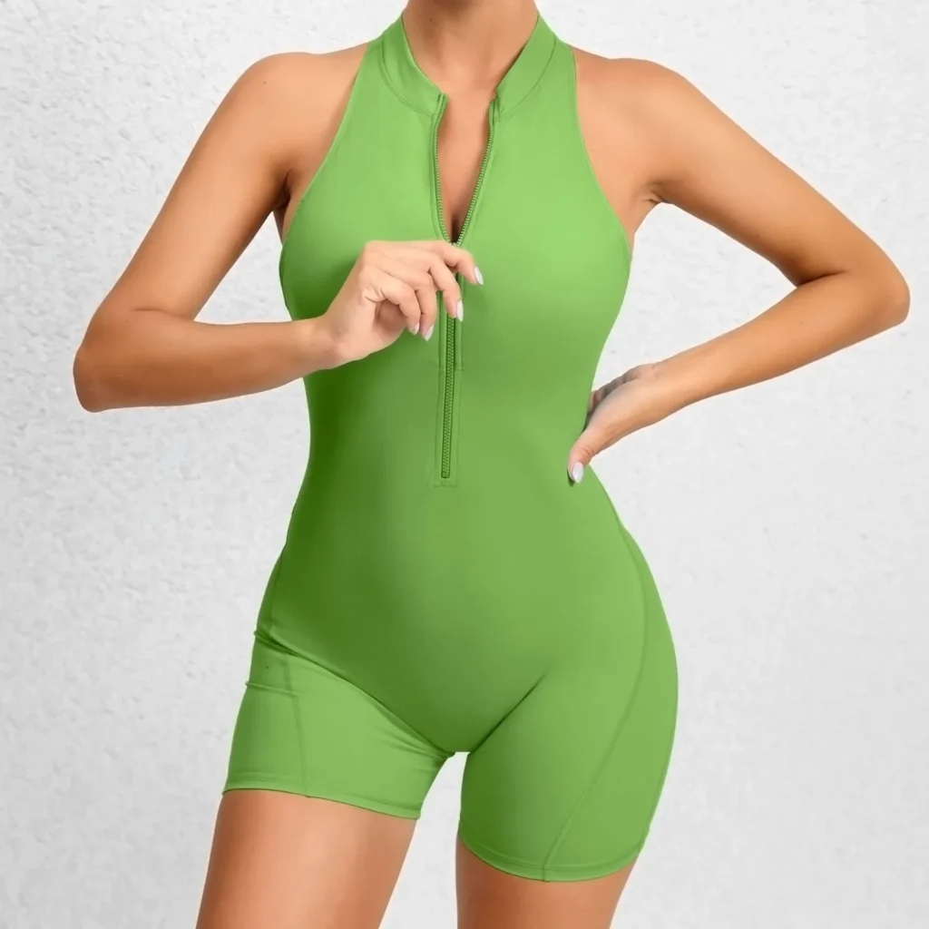 Women Gym Workout Jumpsuit Shorts Spark Athletic Clothing Manufacturers