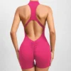 Women Gym Workout Jumpsuit Shorts Spark Athletic Clothing Manufacturers