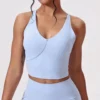 Yoga Wear Suppliers Criss Cross Straps Active Bra Sports Bra Manufacturers