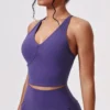 Yoga Wear Suppliers Criss Cross Straps Active Bra Sports Bra Manufacturers