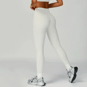 Ribbed High Waist Yoga Pants Gym Sparks Clothing Brand Wholesale Leggings Suppliers