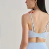 Custom Sports Bra Spaghetti Straps Wholesale Sports Bras Athletic Clothing Manufacturer
