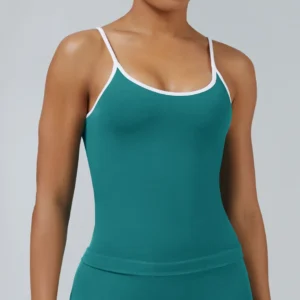 Seamless Fitness Halter Tank Tops Bulk Athletic Apparel Yoga Gym Apparel Suppliers