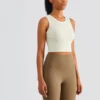 Threaded Fabric Personalised Workout Tanks Athletic Tank Tops Suppliers