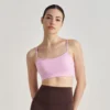 Custom Sports Bra Spaghetti Straps Wholesale Sports Bras Athletic Clothing Manufacturer