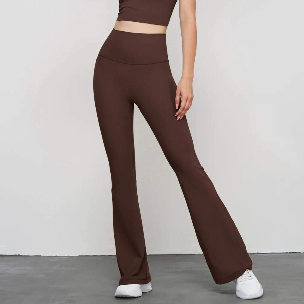 High Waist Dance Exercise Fitness Women's Flared Yoga Pants Gym Clothes Manufacturer