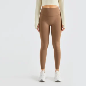 Plus Size High waist Lycra Fabric Wholesale Active Wear Yoga Leggings Manufacturers