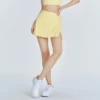 Fake Two-piece Short Skirt For Women Spark Skirt High Waist Athletic Tennis Skirt Wholesale