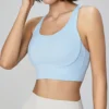 Summer Custom Workout Apparel Sports Bra Fabric Lycra Athletic Wear Manufacturers