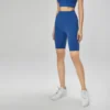 Side Pockets Long Shorts For Women Athletic Shorts Custom Activewear Manufacturers