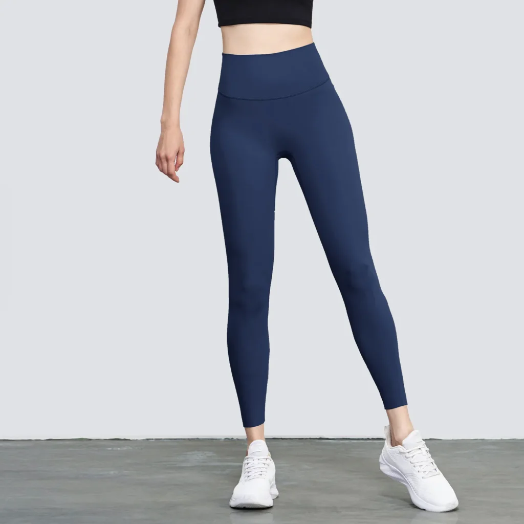 Plus Size High waist Lycra Fabric Wholesale Active Wear Yoga Leggings Manufacturers