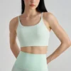 Custom Workout Apparel Sports Bra Fabric Lycra Athletic Wear Manufacturers