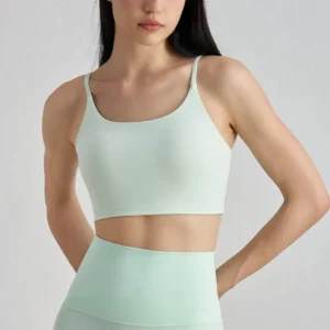 Custom Workout Apparel Sports Bra Fabric Lycra Athletic Wear Manufacturers