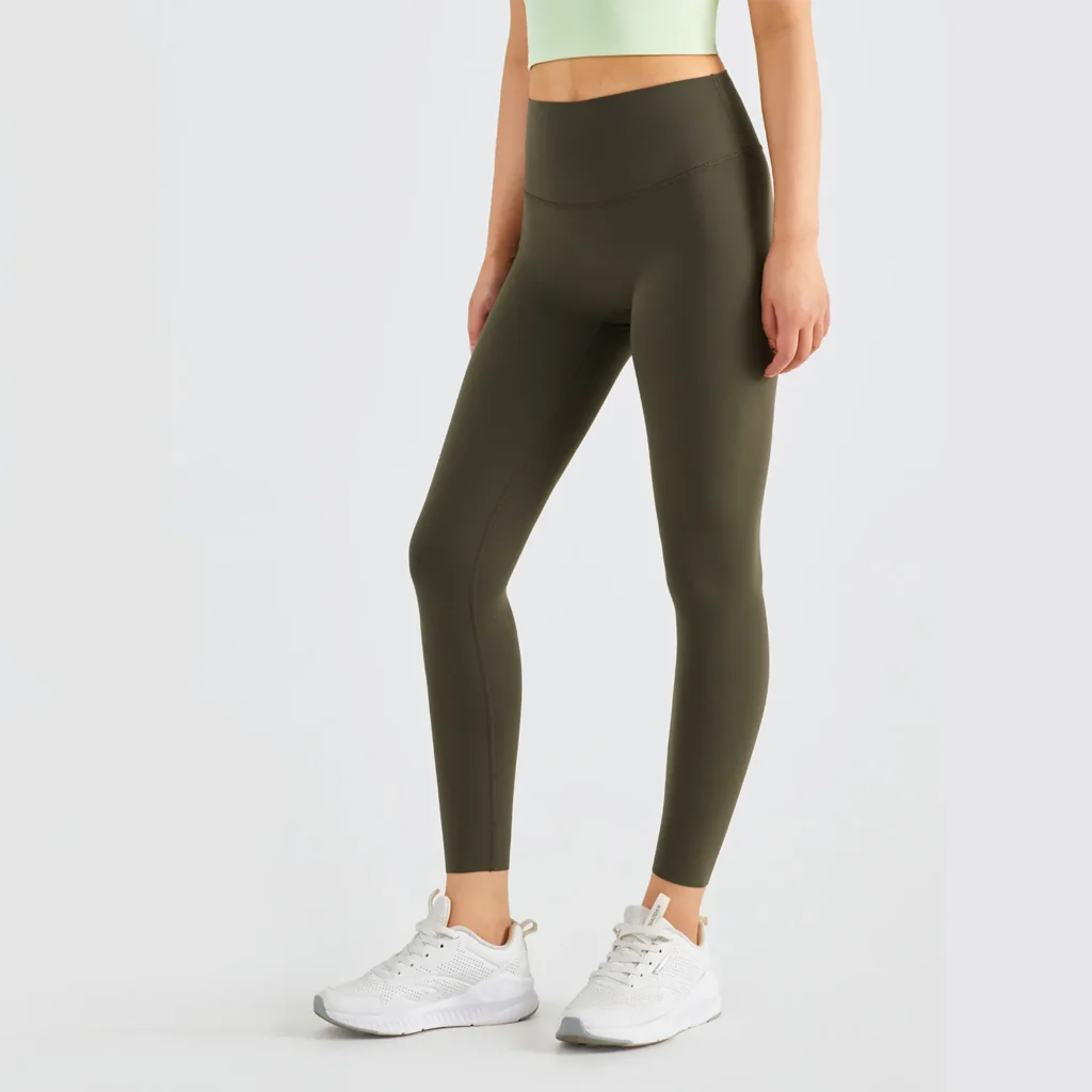 Plus Size High waist Lycra Fabric Wholesale Active Wear Yoga Leggings Manufacturers