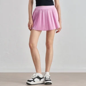 Pleated Skirt Wholesale Activewear Spark Skirt High Waist Athletic Tennis Skirt