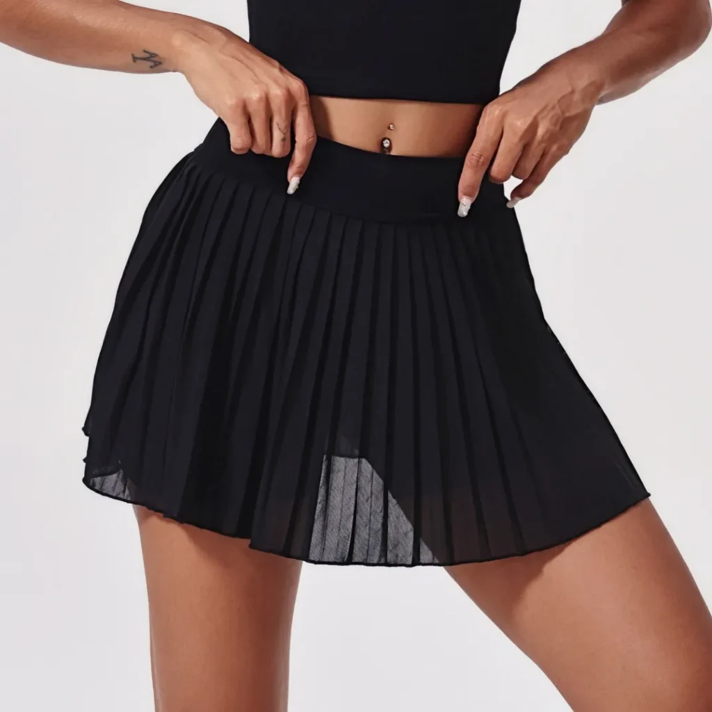 Summer Wholesale Activewear Spark Skirt High Waist Athletic Skirt for Tennis