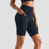 Long Shorts For Women Athletic Shorts with Pockets Fitness Clothing Manufacturer