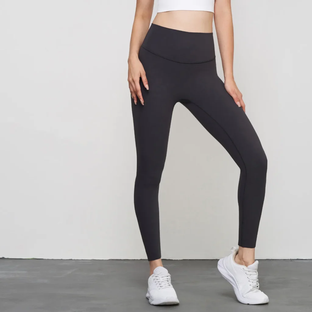 Plus Size High waist Lycra Fabric Wholesale Active Wear Yoga Leggings Manufacturers