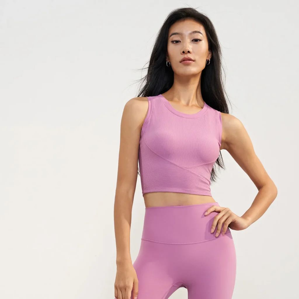 Threaded Fabric Personalised Workout Tanks Athletic Tank Tops Suppliers