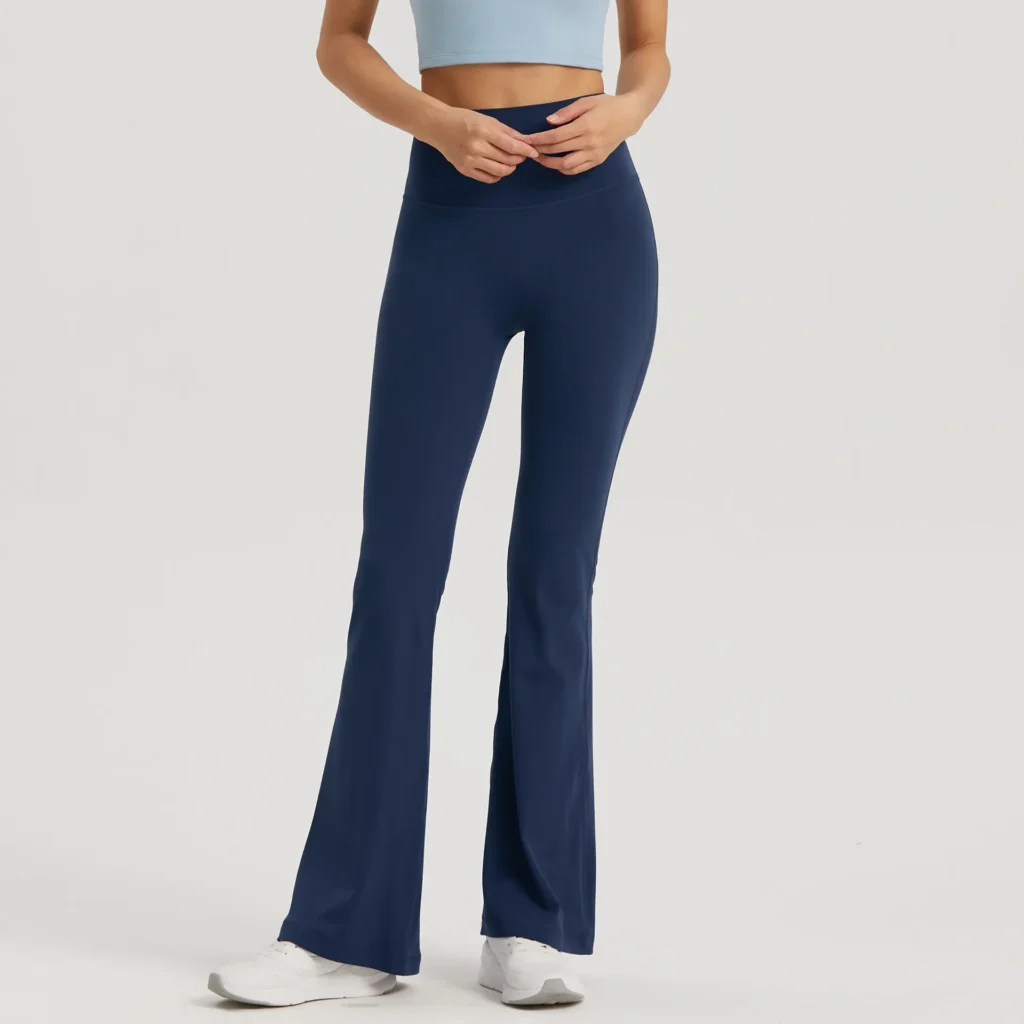 High Waist Dance Exercise Fitness Women's Flared Yoga Pants Gym Clothes Manufacturer