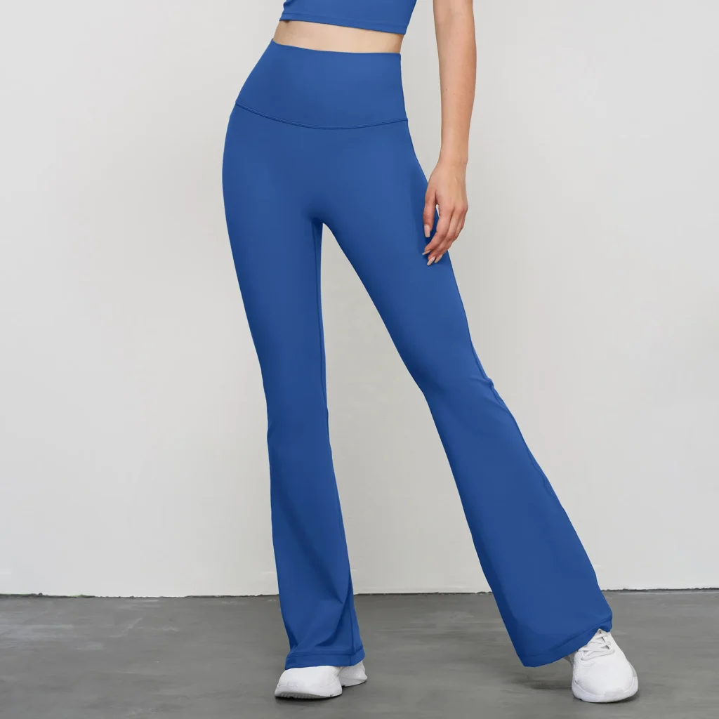 High Waist Dance Exercise Fitness Women's Flared Yoga Pants Gym Clothes Manufacturer
