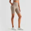 Side Pockets Long Shorts For Women Athletic Shorts Custom Activewear Manufacturers