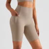 Long Shorts For Women Athletic Shorts with Pockets Fitness Clothing Manufacturer