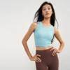 Threaded Fabric Personalised Workout Tanks Athletic Tank Tops Suppliers