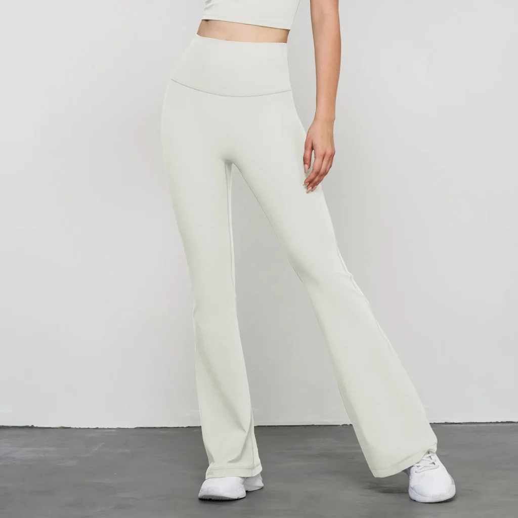 High Waist Dance Exercise Fitness Women's Flared Yoga Pants Gym Clothes Manufacturer