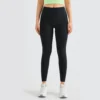 Plus Size High waist Lycra Fabric Wholesale Active Wear Yoga Leggings Manufacturers