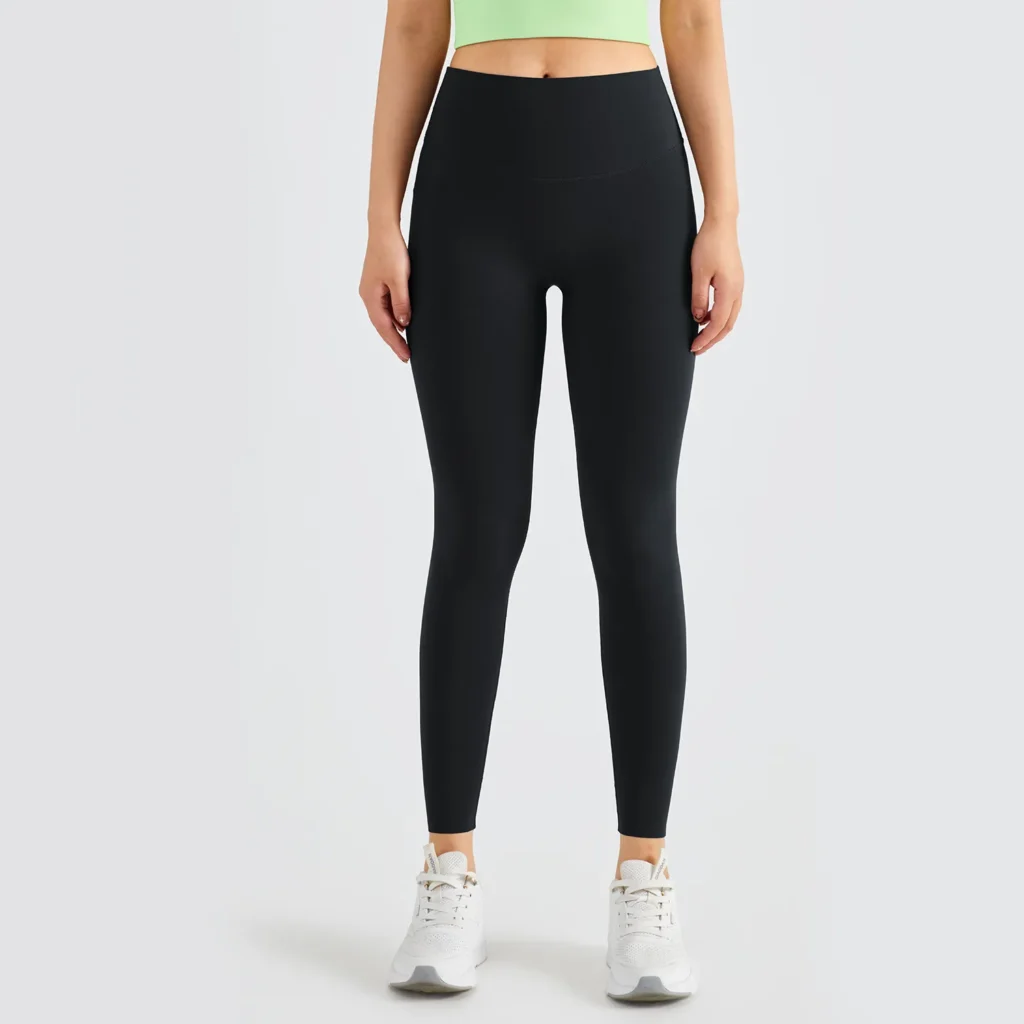 Plus Size High waist Lycra Fabric Wholesale Active Wear Yoga Leggings Manufacturers