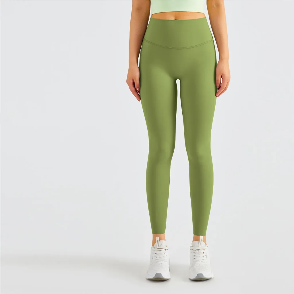 Plus Size High waist Lycra Fabric Wholesale Active Wear Yoga Leggings Manufacturers