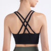 Summer Custom Workout Apparel Sports Bra Fabric Lycra Athletic Wear Manufacturers