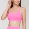 Beautiful Back Spaghetti Straps Yoga Bra Wholesale Sports Bra Athletic Clothing Manufacturer