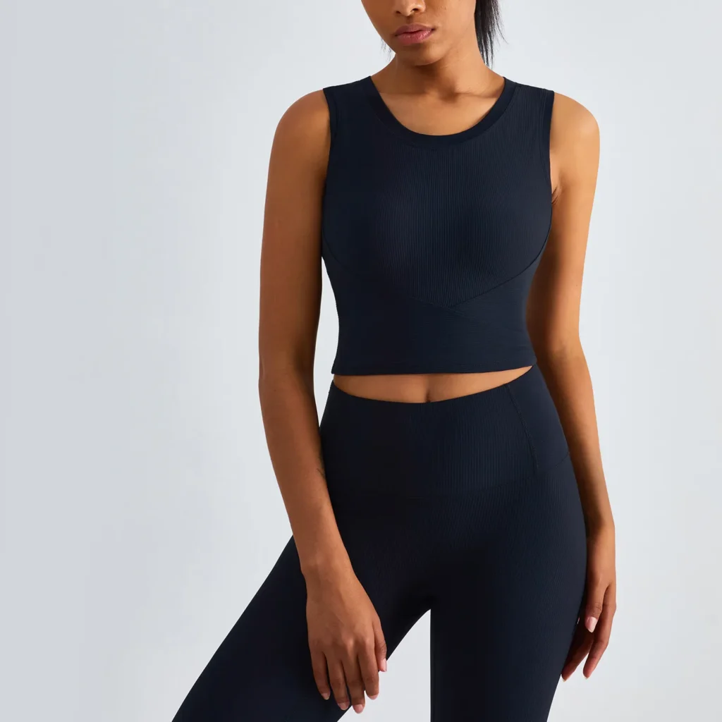 Threaded Fabric Personalised Workout Tanks Athletic Tank Tops Suppliers