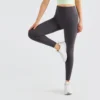Plus Size High waist Lycra Fabric Wholesale Active Wear Yoga Leggings Manufacturers