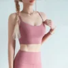 Y Back Nude Sports Bra Wholesale Sports Bra Spark Clothing Yoga Apparel Manufacturers