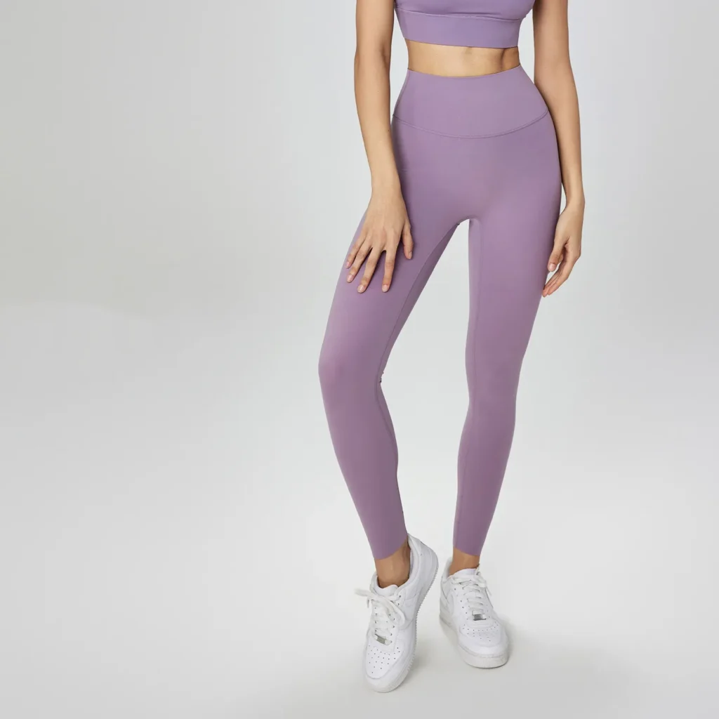 Plus Size High waist Lycra Fabric Wholesale Active Wear Yoga Leggings Manufacturers
