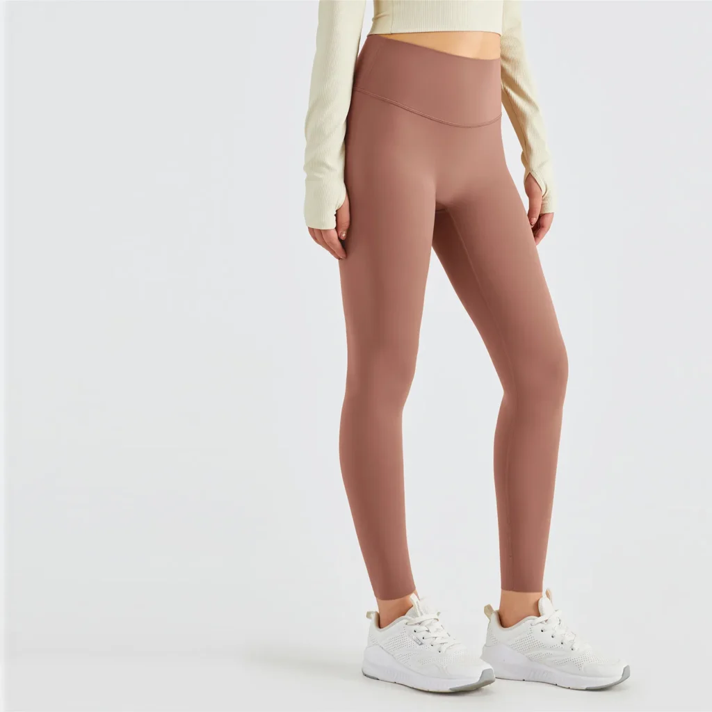 Plus Size High waist Lycra Fabric Wholesale Active Wear Yoga Leggings Manufacturers