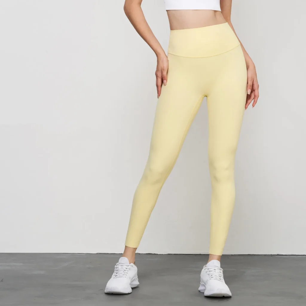 Plus Size High waist Lycra Fabric Wholesale Active Wear Yoga Leggings Manufacturers