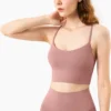 Y Back Nude Sports Bra Wholesale Sports Bra Spark Clothing Yoga Apparel Manufacturers