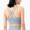 Summer Custom Workout Apparel Sports Bra Fabric Lycra Athletic Wear Manufacturers