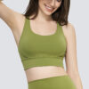 Summer Custom Workout Apparel Sports Bra Fabric Lycra Athletic Wear Manufacturers