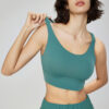 Summer Custom Workout Apparel Sports Bra Fabric Lycra Athletic Wear Manufacturers
