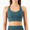 Summer Custom Workout Apparel Sports Bra Fabric Lycra Athletic Wear Manufacturers