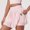 Summer Wholesale Activewear Spark Skirt High Waist Athletic Skirt for Tennis