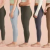 Plus Size High waist Lycra Fabric Wholesale Active Wear Yoga Leggings Manufacturers