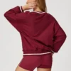 Wholesale Athletic Wear Round Collar Sweatshirt Workout Clothes Supplier